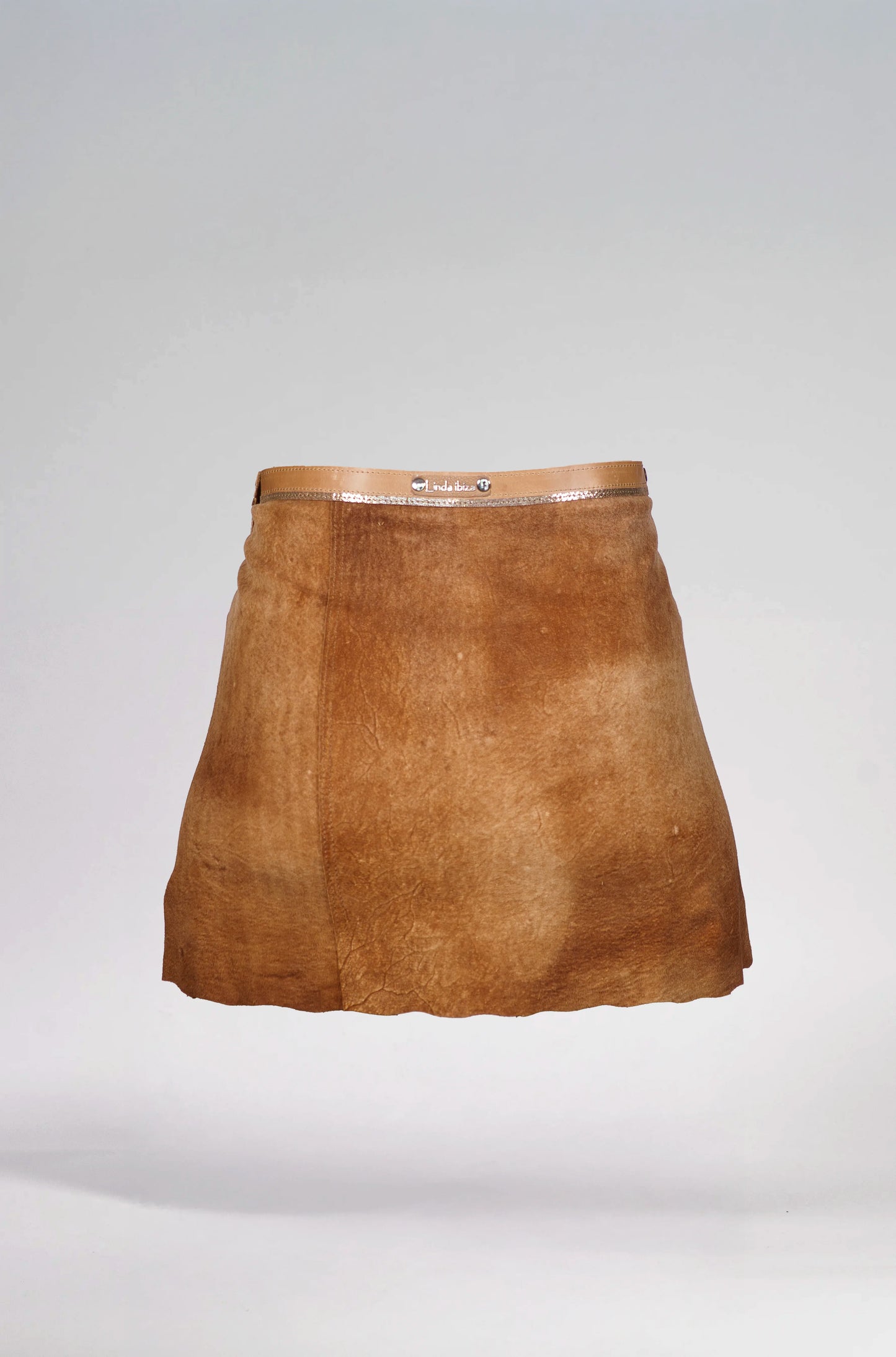 Camel Bown Texture Skirt
