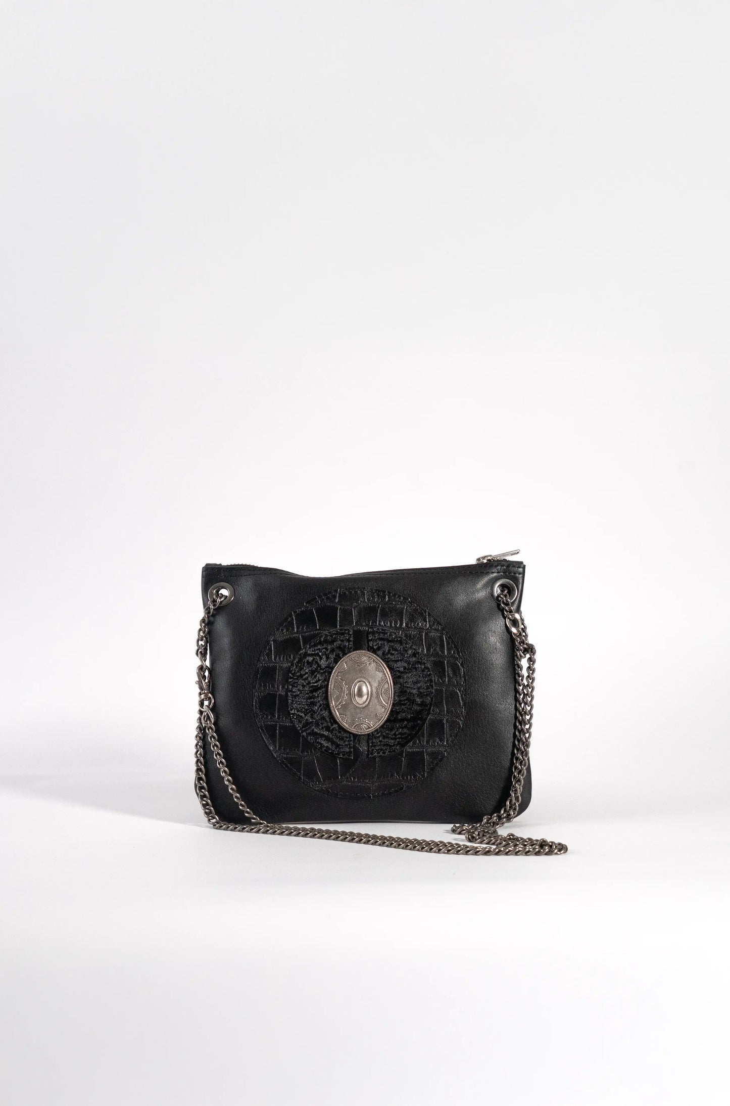 Medallion Black Chic Bag