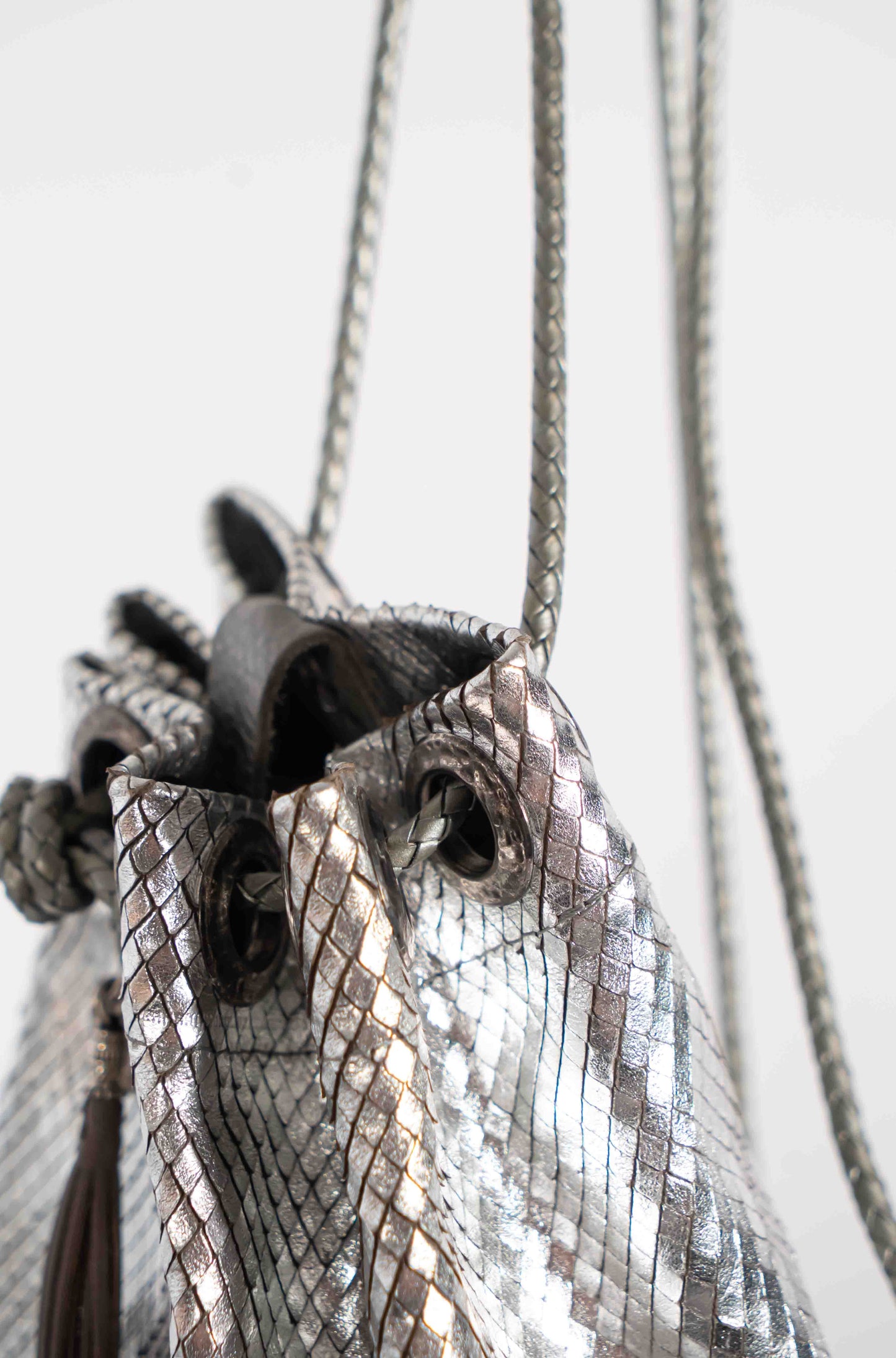 Silver Multifunction Bag