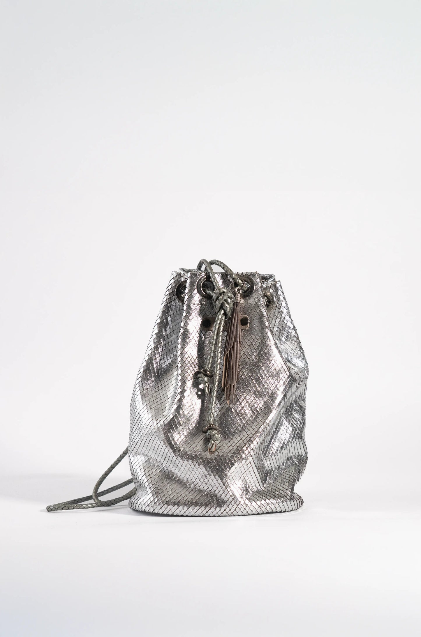 Silver Multifunction Bag